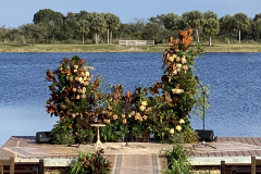 We can LIVE STREAM YOUR WEDDING your private dock in your backyard.